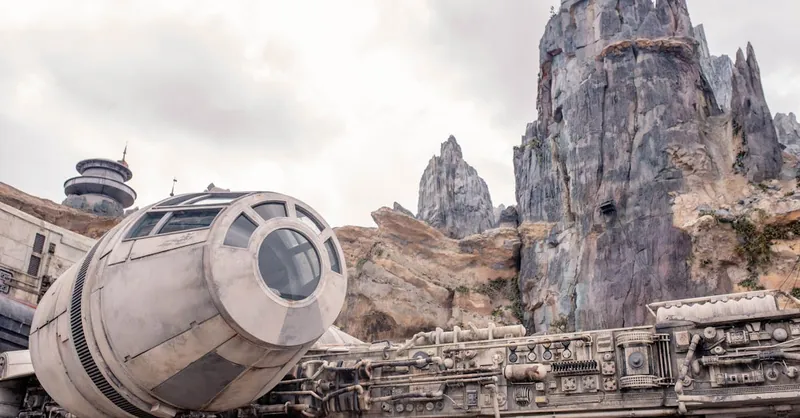 Milennium Falcon at Star Wars Galaxy